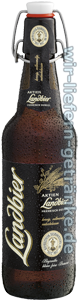 Aktien Landbier fränkisch dunkel Bügelflasche